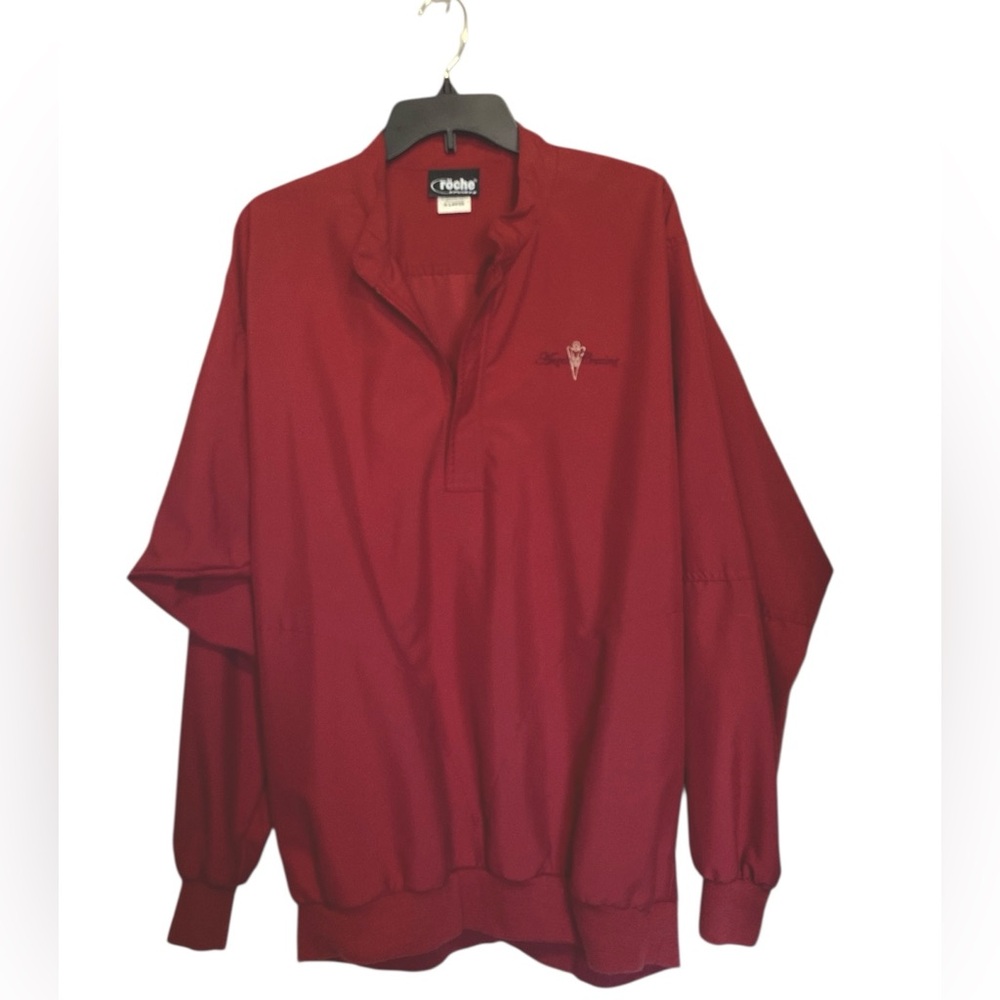 Men’s XL Roche Golf Pullover Jacket Angels Crossing 1/4 Zip windbreaker